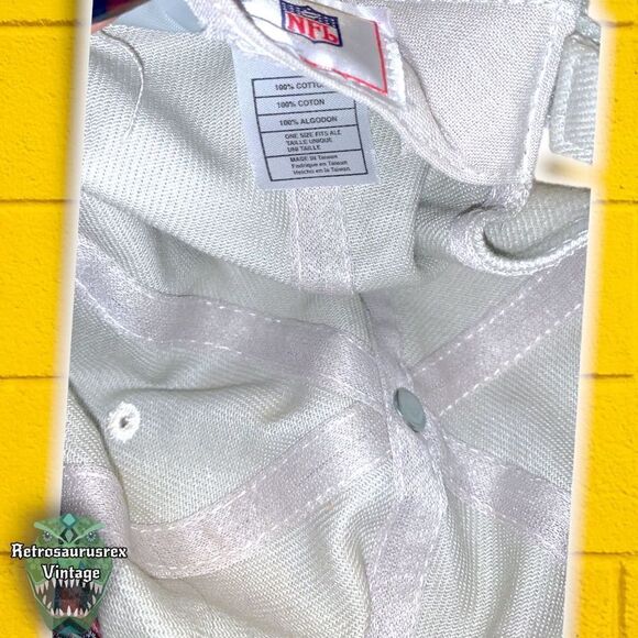 VINTAGE 00’s Tennessee Titans Khaki Denim Embroidered Fundamental Hat, One Size - Picture 3 of 7